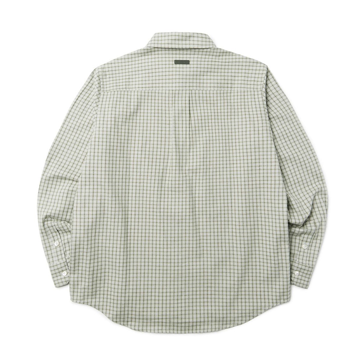 브롬톤 런던(BROMPTON LONDON) COTTON CHEQUERED SHIRT - MINT (P233MSH221)