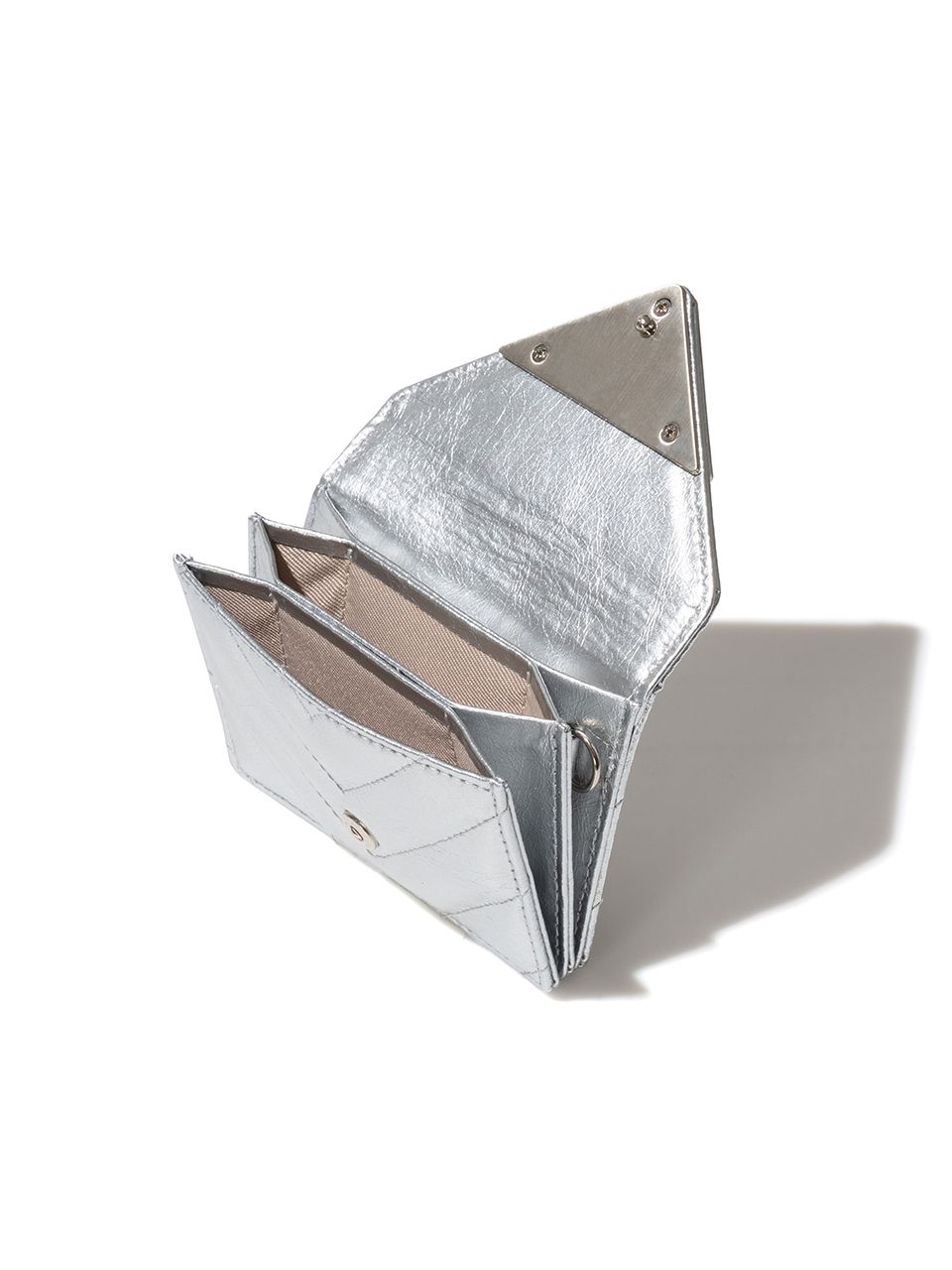 【無料配送】 ◆Fennec◆ CRINKLE TRIANGLE QUILTING POCKET D MUSINSA公式 | fennec CRINKLE TRIANGLE QUILTING POCKET D - SILVER