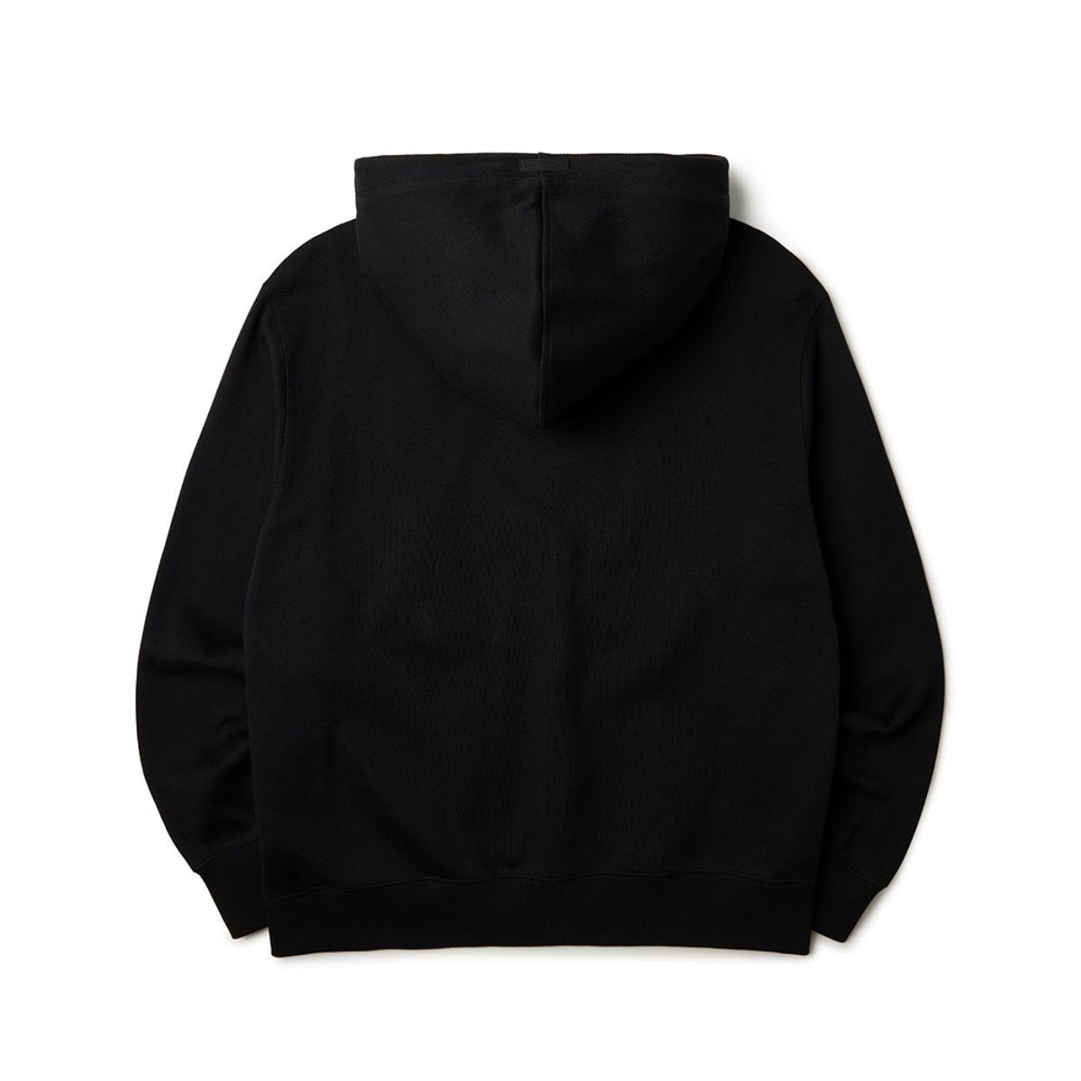브롬톤 런던(BROMPTON LONDON) BASIC FULL ZIP HOODY - BLACK (P233UFT237)
