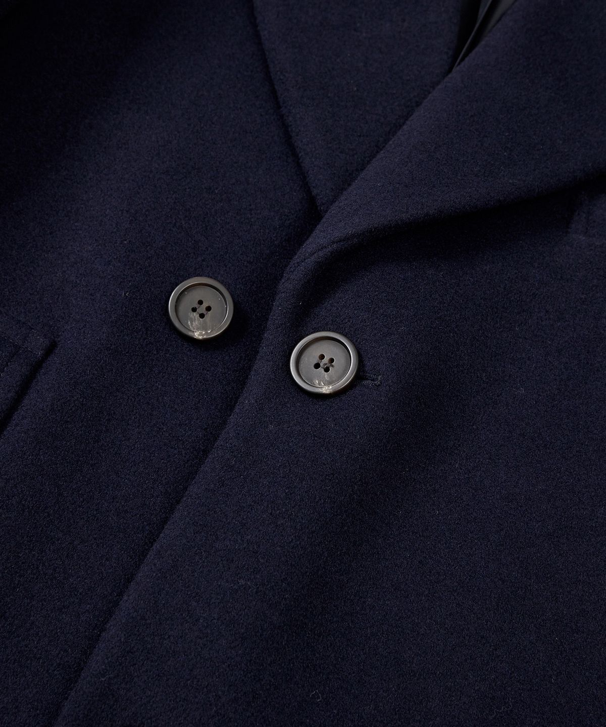 이에이(IEY) VOYAGE SINGLE COAT Navy