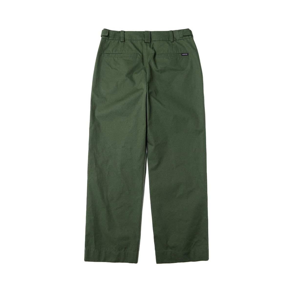 브롬톤 런던(BROMPTON LONDON) VENTILE ONE TUCK TROUSERS - OLIVE (P233MPT221)