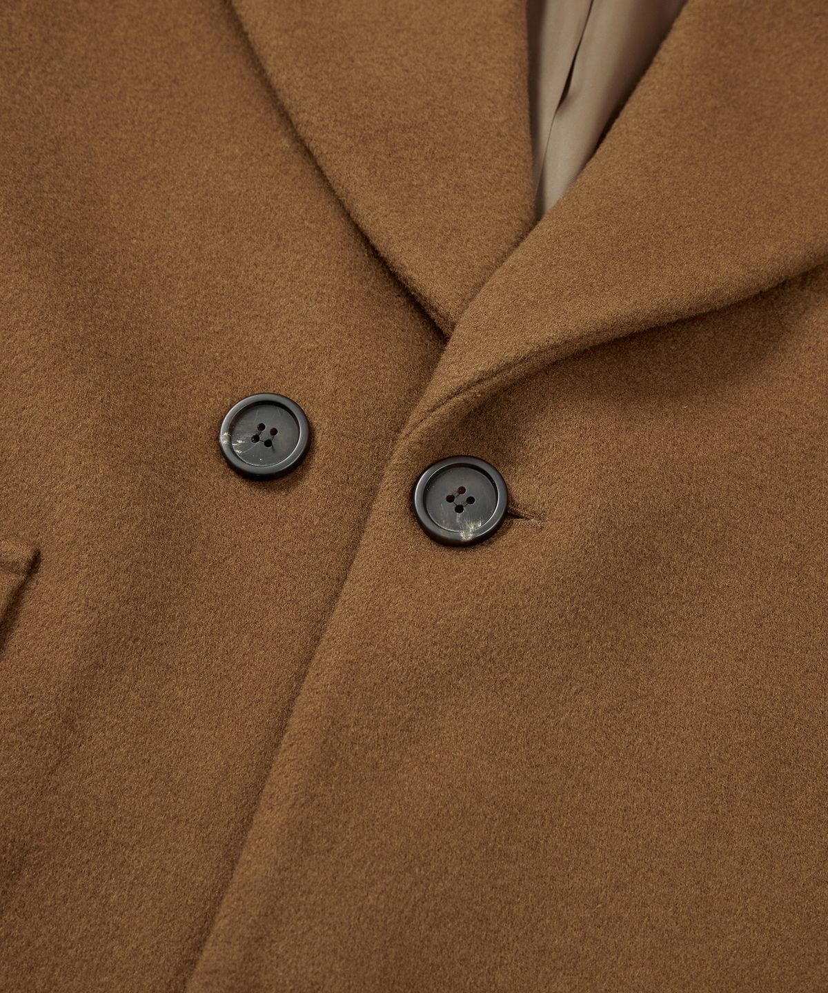 이에이(IEY) VOYAGE SINGLE COAT Camel