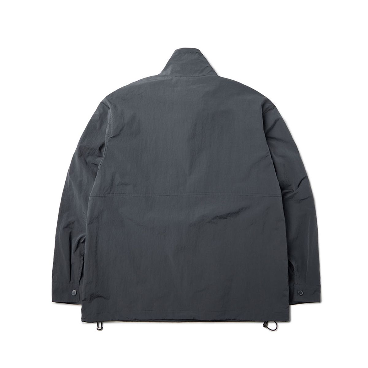 브롬톤 런던(BROMPTON LONDON) RIPSTOP HIGH NECK ANORAK - CHARCOAL (P233MJP221)