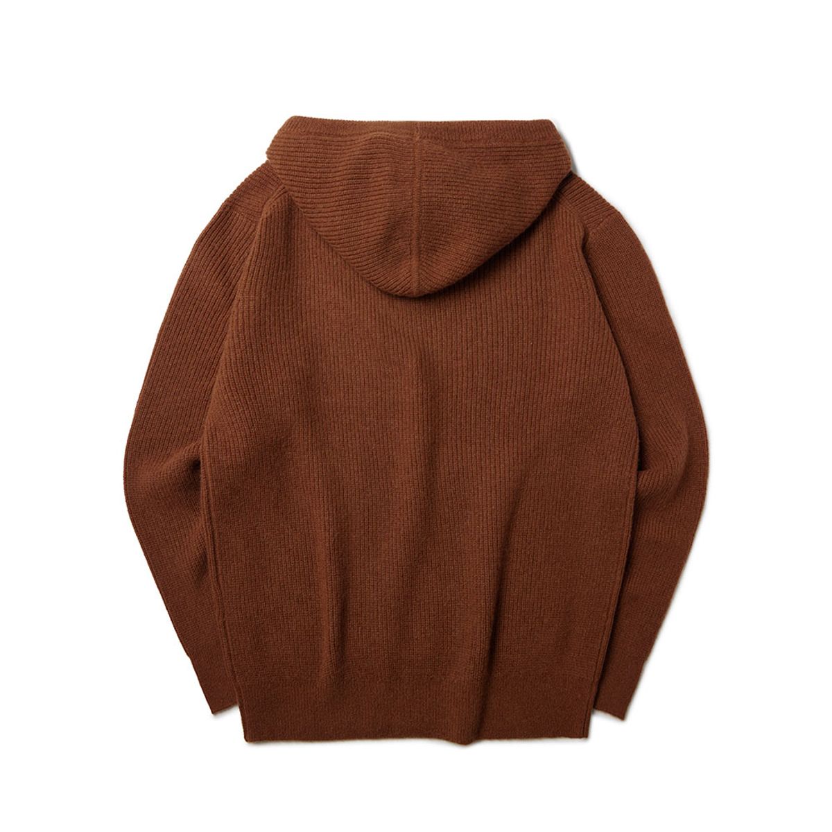 브롬톤 런던(BROMPTON LONDON) ALPACA HOOD SWEATER - ORANGE (P234UKT225)