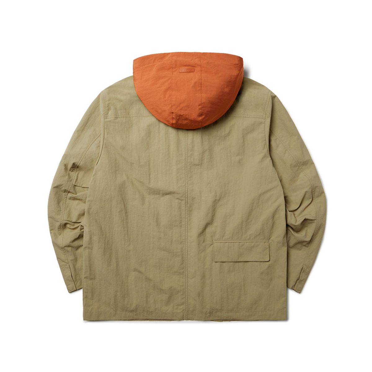브롬톤 런던(BROMPTON LONDON) NYLON SET HOOD DETACHABLE JACKET - BEIGE (P233MJK220)