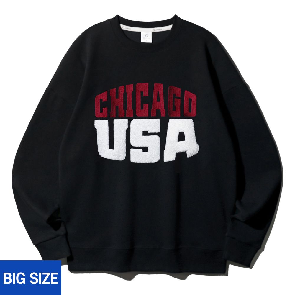MUSINSA | ALVINCLO [Big Size] 2XL~4XL Chicago USA Overfit
