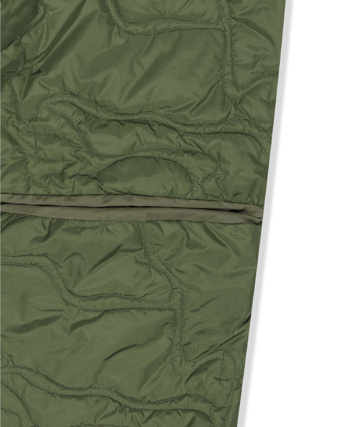 예스아이씨(YESEYESEE) Quilted Camo Liner Pants Khaki