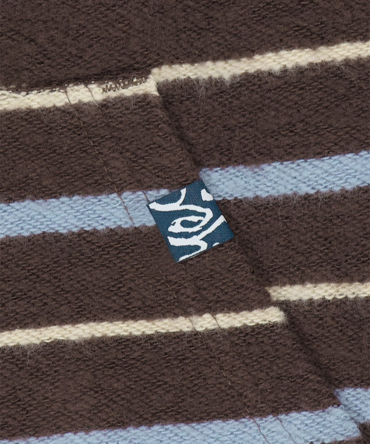 예스아이씨(YESEYESEE) Y.E.S Stripe Hoodie Brown