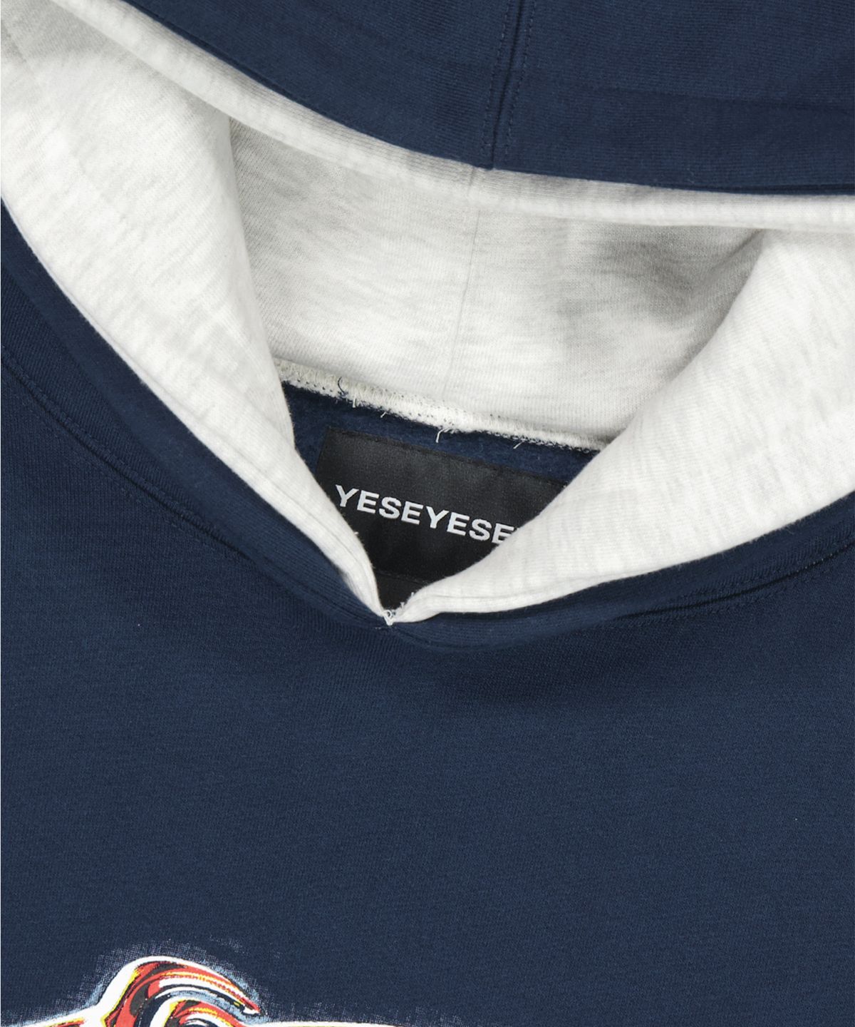 예스아이씨(YESEYESEE) Y.E.S Double Hoodie Navy