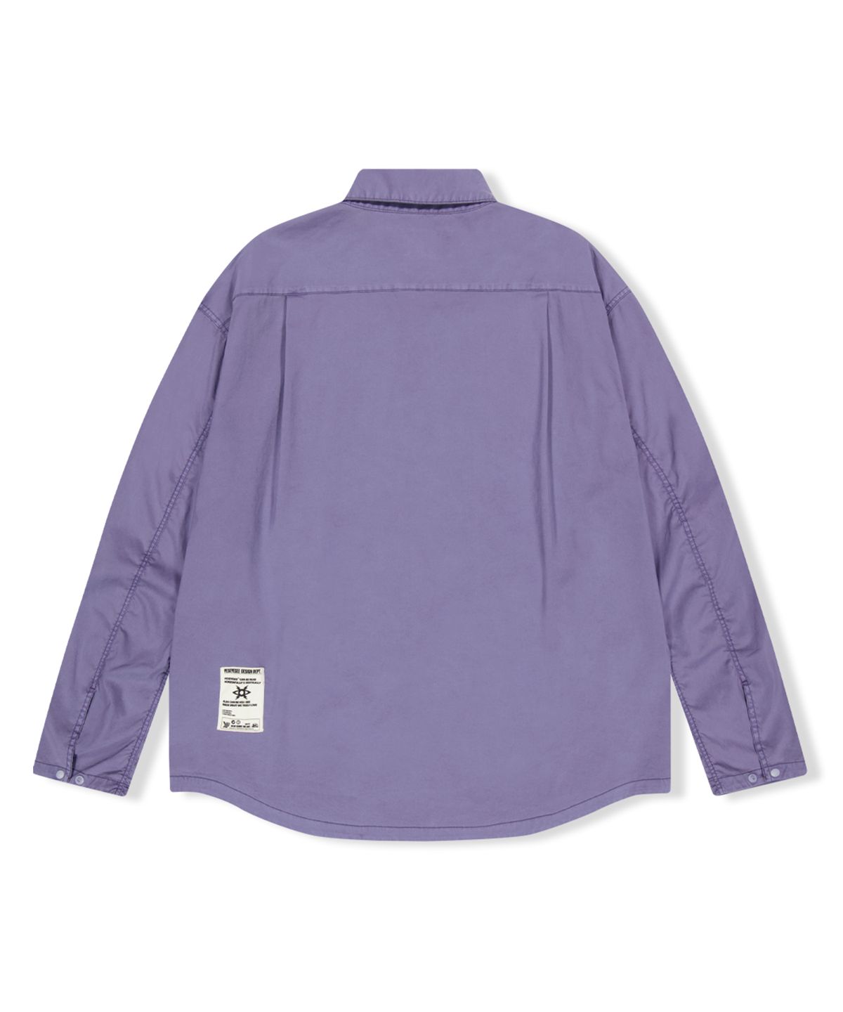 예스아이씨(YESEYESEE) Dyed Explorer Shirt Purple