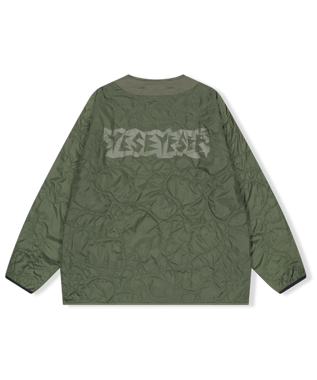 예스아이씨(YESEYESEE) Quilted Camo Liner Jacket Khaki