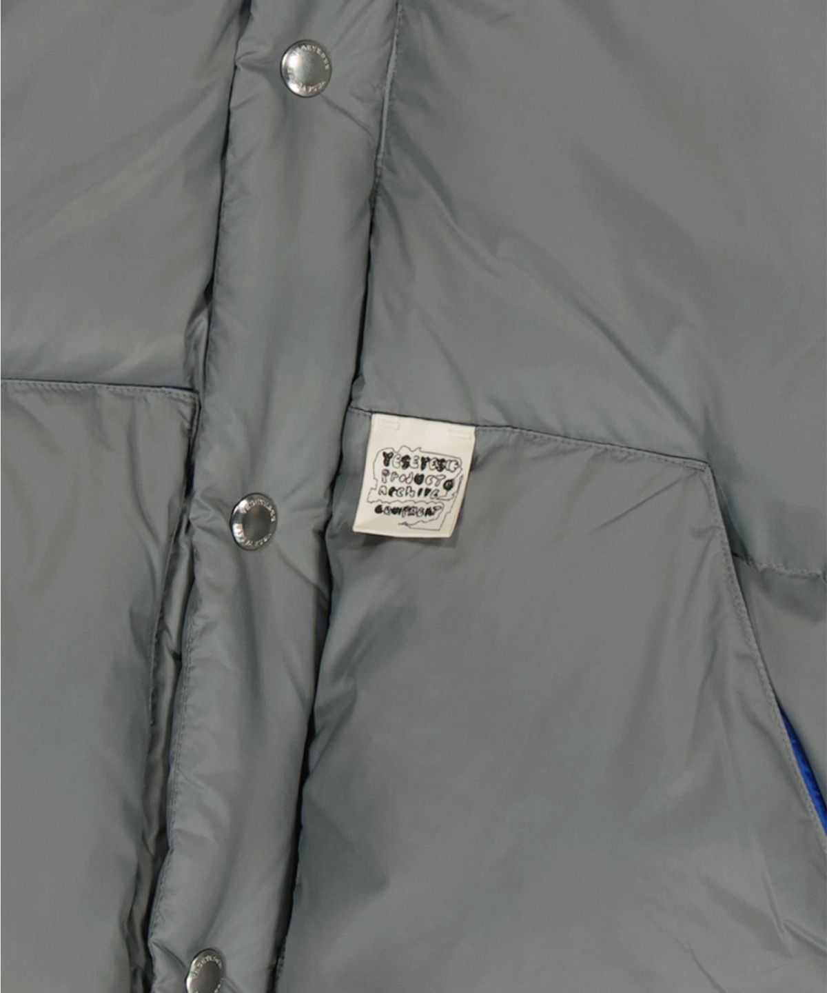 예스아이씨(YESEYESEE) Hooded Down Jacket Grey