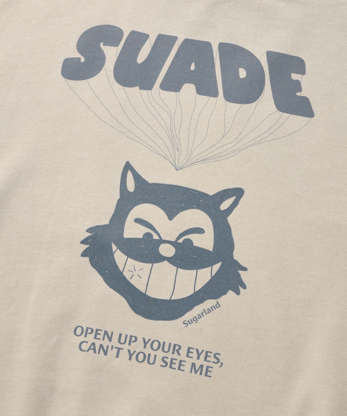 스웨이드(SUADE) BALLOON CAT CREWNECK [PIGMENT BEIGE]