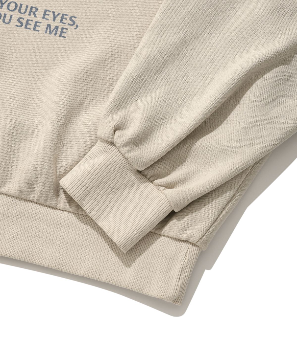 스웨이드(SUADE) BALLOON CAT CREWNECK [PIGMENT BEIGE]