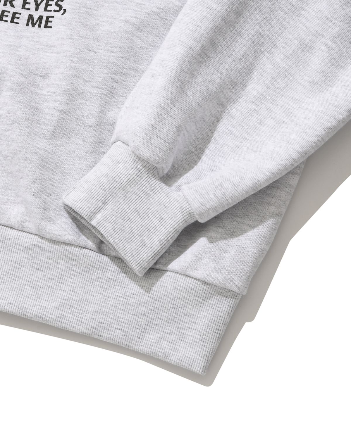 스웨이드(SUADE) BALLOON CAT CREWNECK [MELANGE GRAY]