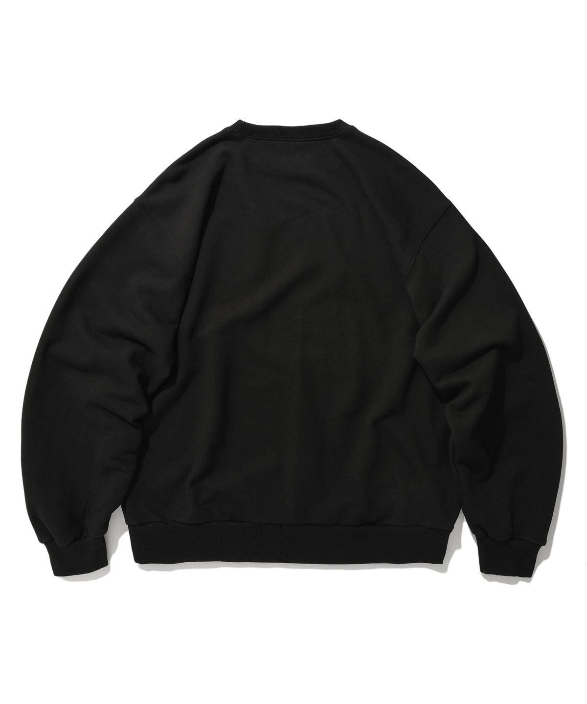 스웨이드(SUADE) BALLOON CAT CREWNECK [BLACK]