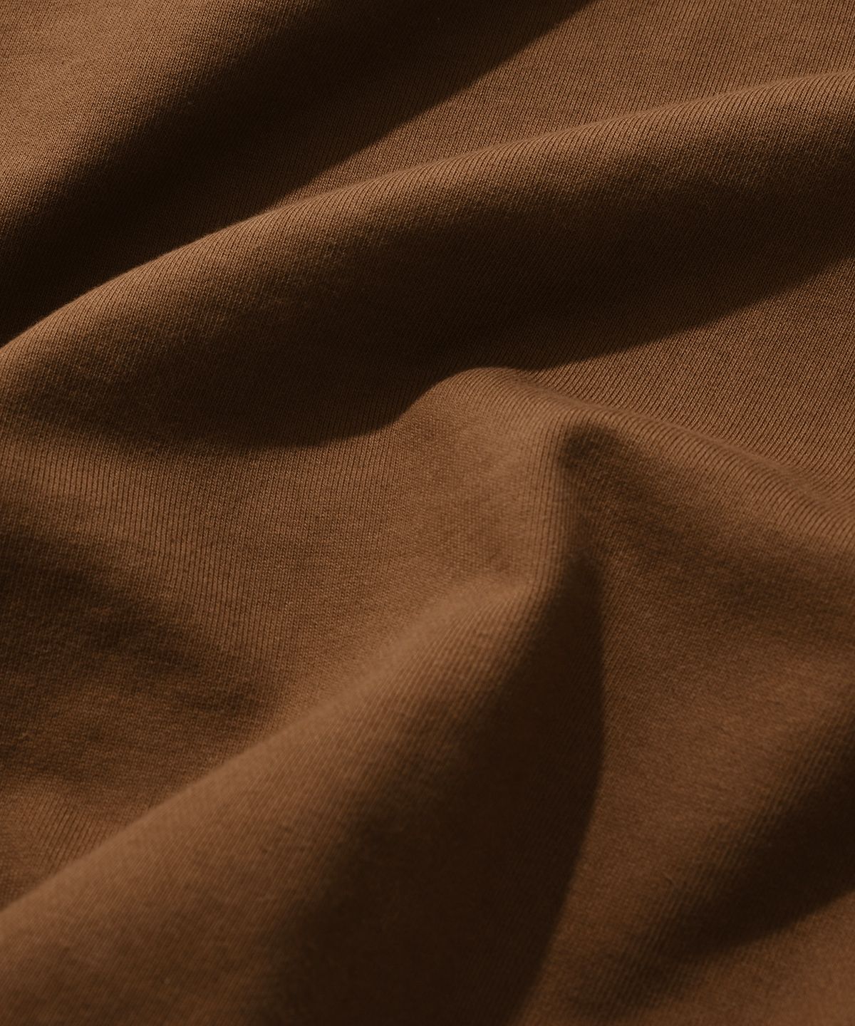 스웨이드(SUADE) BALLOON SUADE LOGO HOODIE [BROWN]