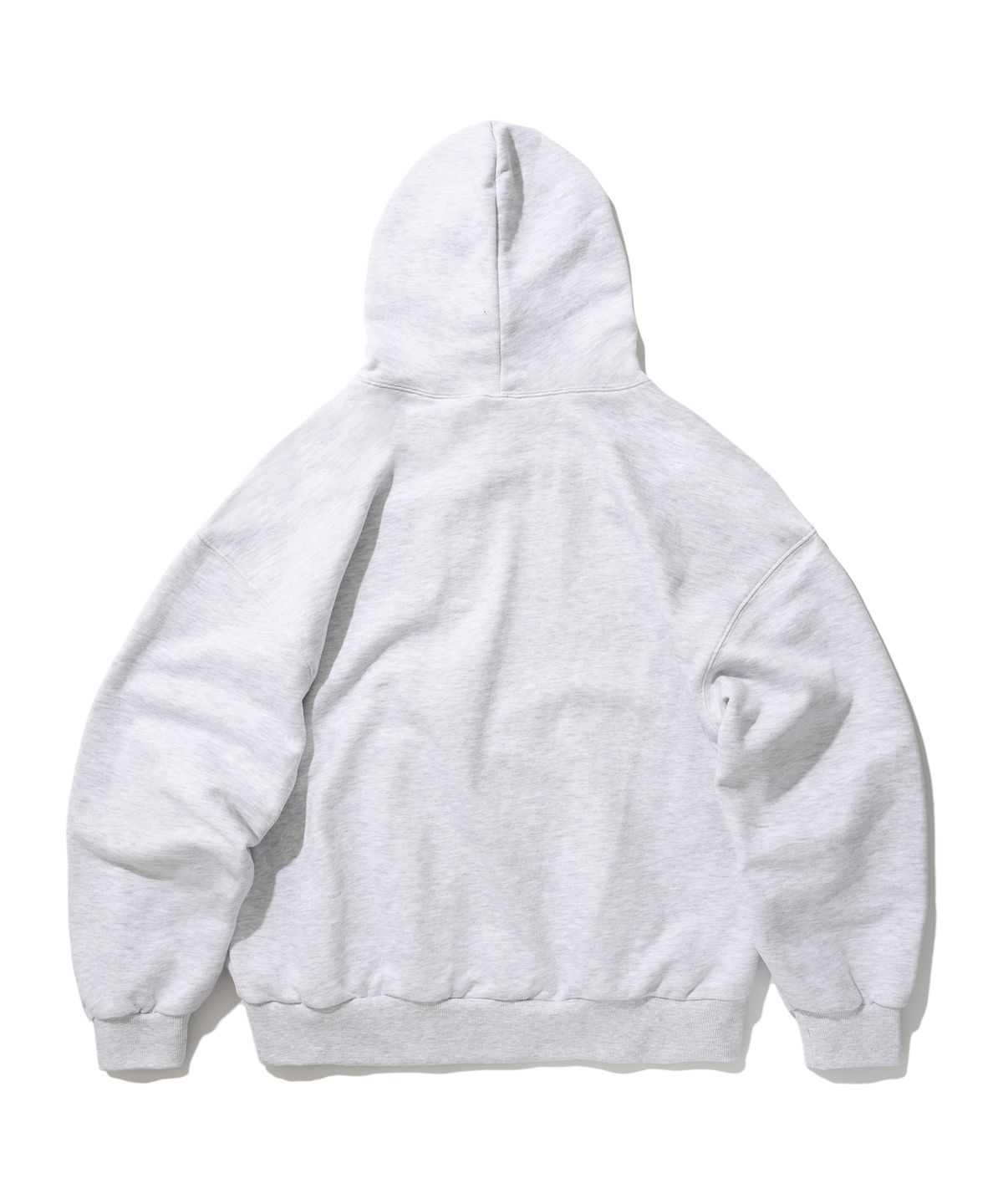 스웨이드(SUADE) BALLOON SUADE LOGO HOODIE [MELANGE GRAY]