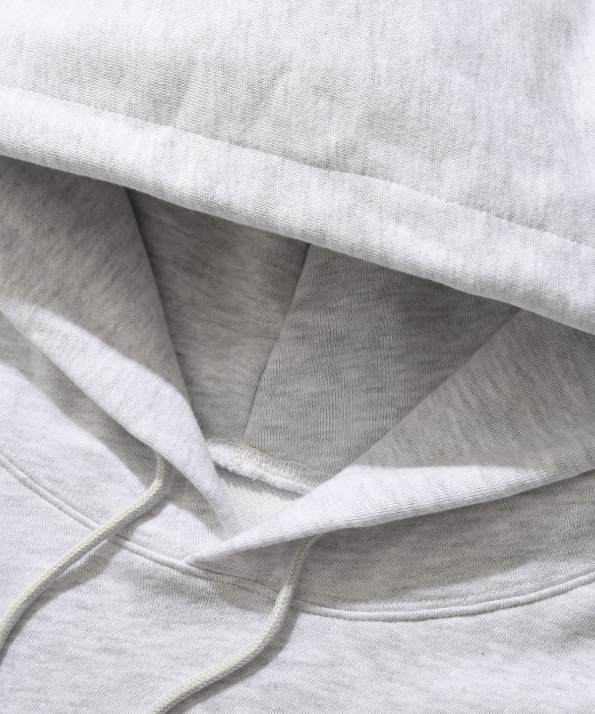 스웨이드(SUADE) BALLOON SUADE LOGO HOODIE [MELANGE GRAY]