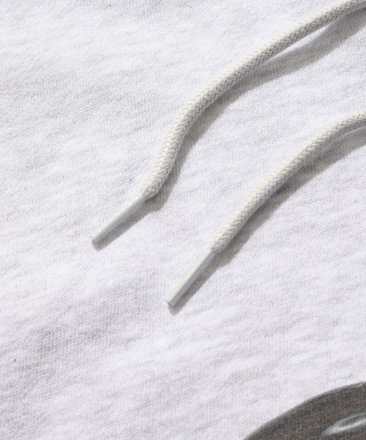 스웨이드(SUADE) BALLOON SUADE LOGO HOODIE [MELANGE GRAY]