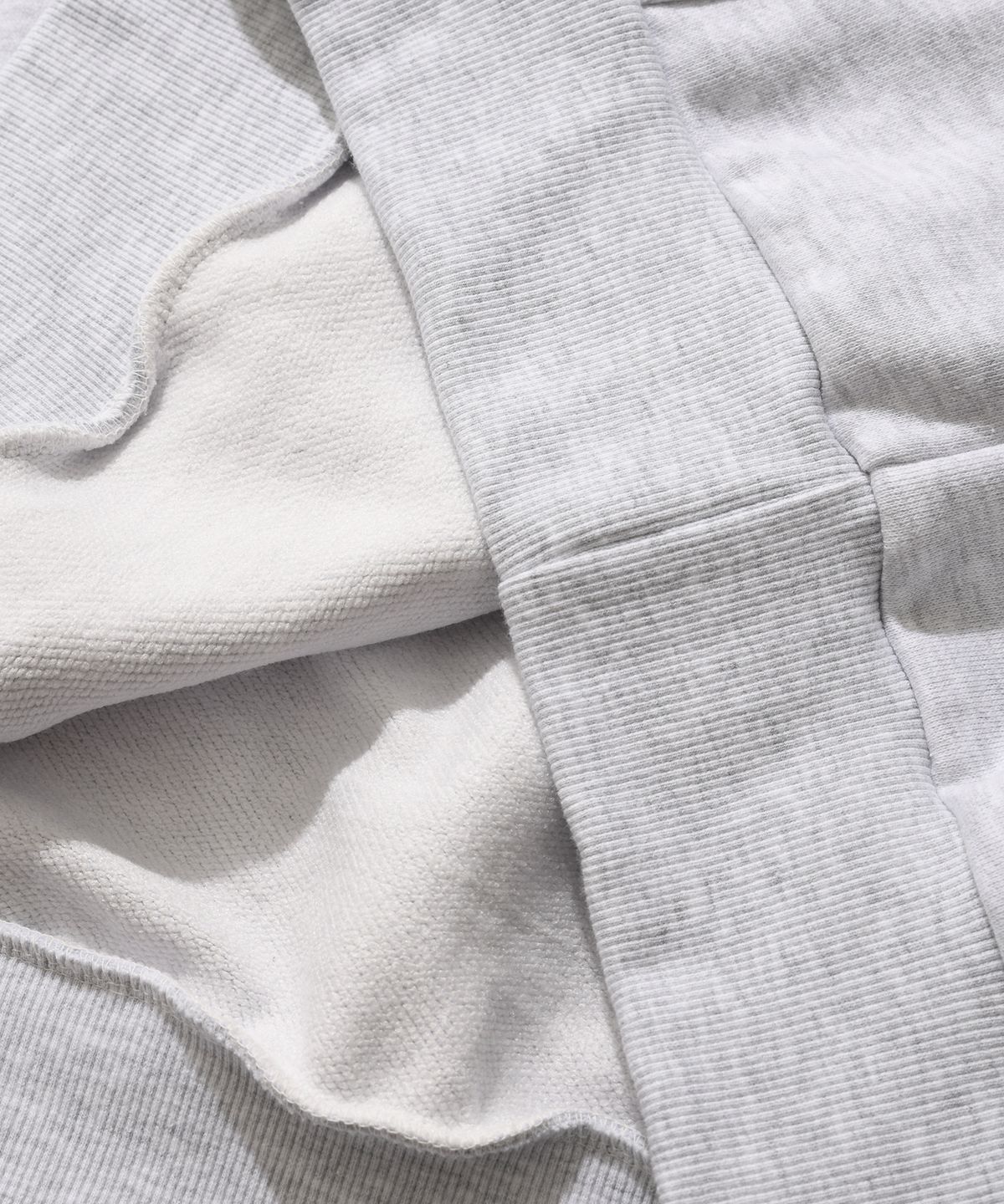 스웨이드(SUADE) BALLOON SUADE LOGO HOODIE [MELANGE GRAY]