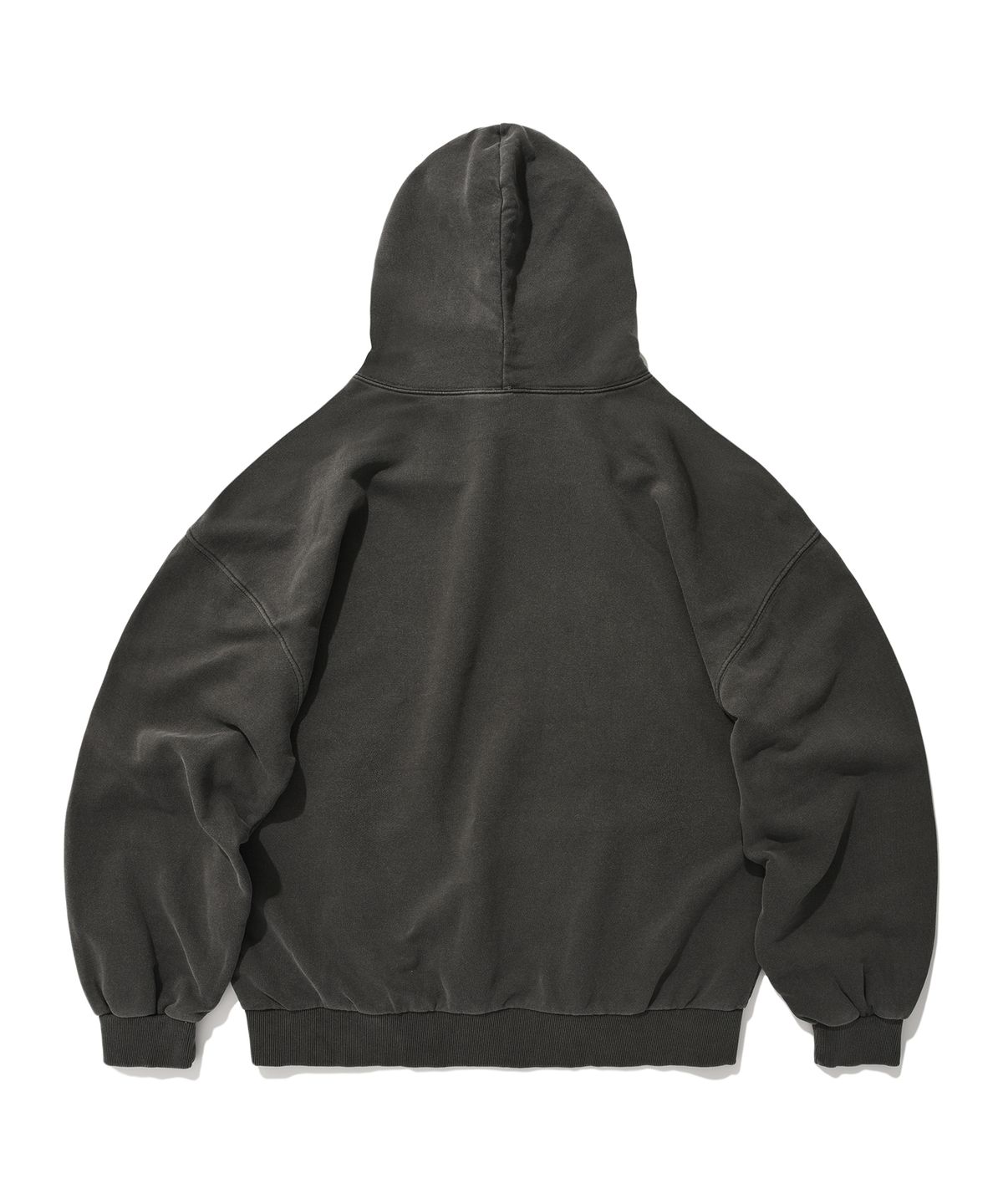 스웨이드(SUADE) BALLOON SUADE LOGO HOODIE [PIGMENT BLACK]