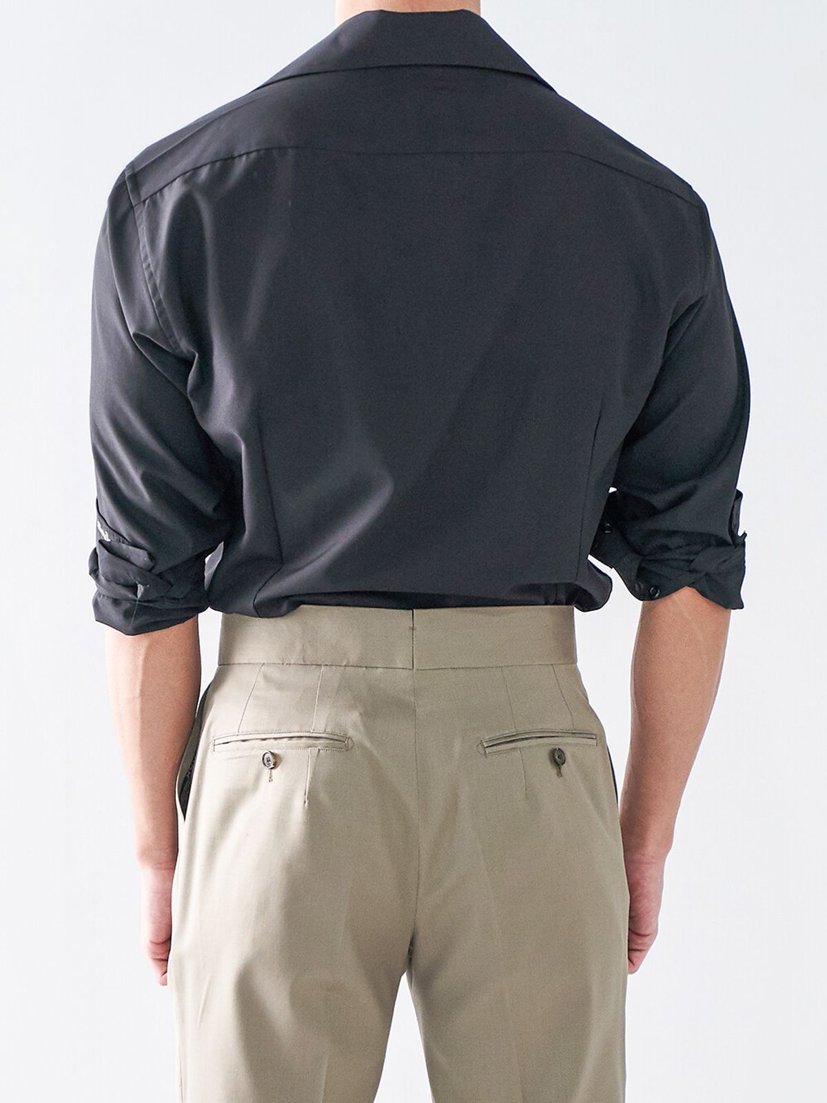 올클래식(ALLCLASSIC) Italian one-piece Shirts Black / ALCSH002