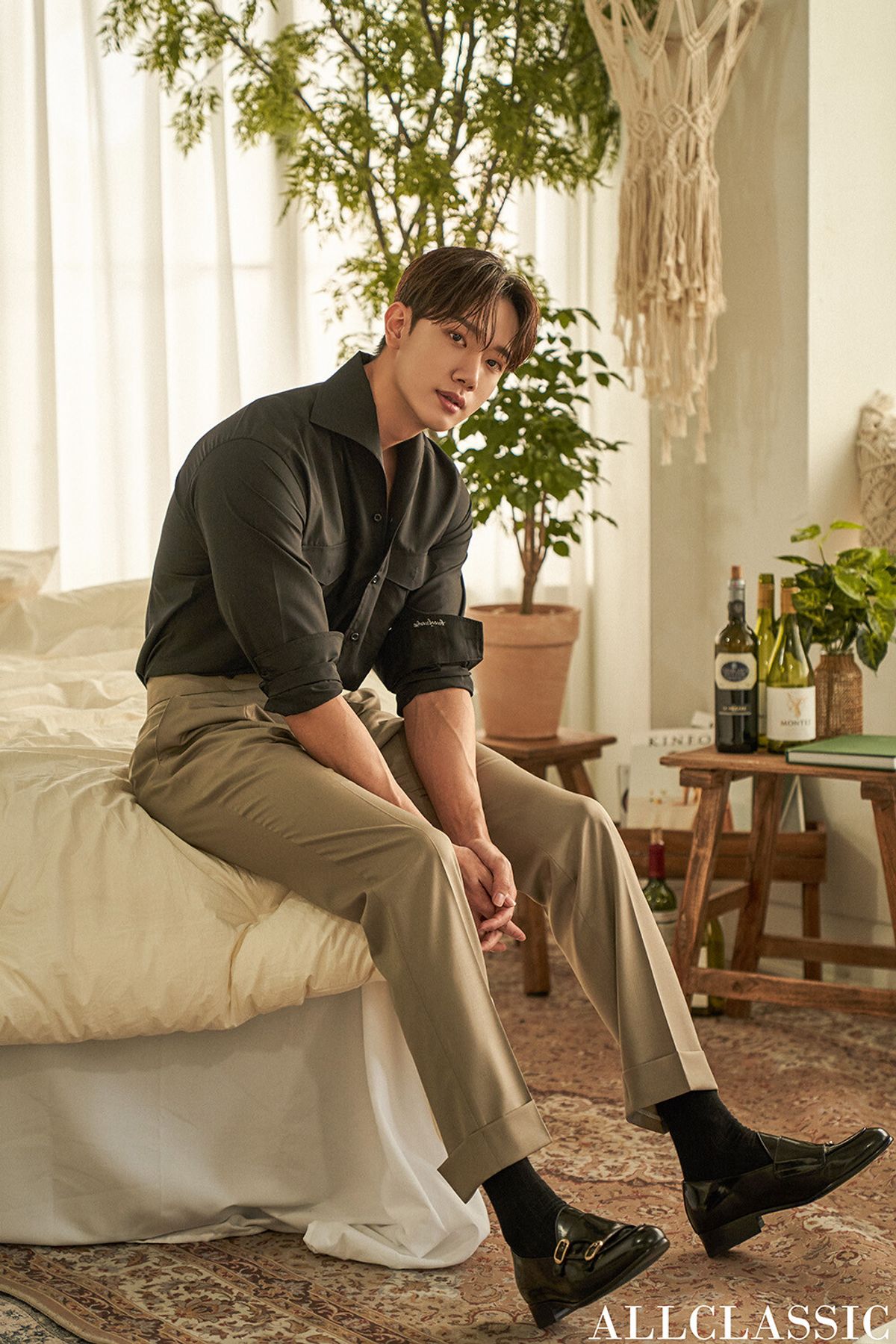 올클래식(ALLCLASSIC) Italian one-piece Shirts Black / ALCSH002
