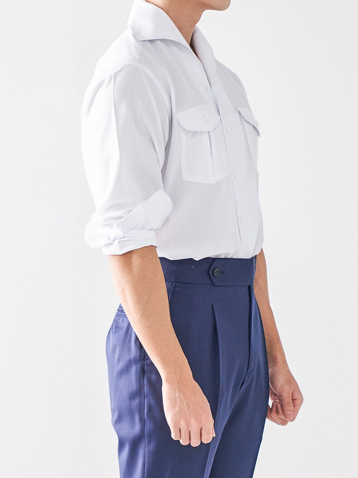 올클래식(ALLCLASSIC) Italian one-piece Shirts White / ALCSH002