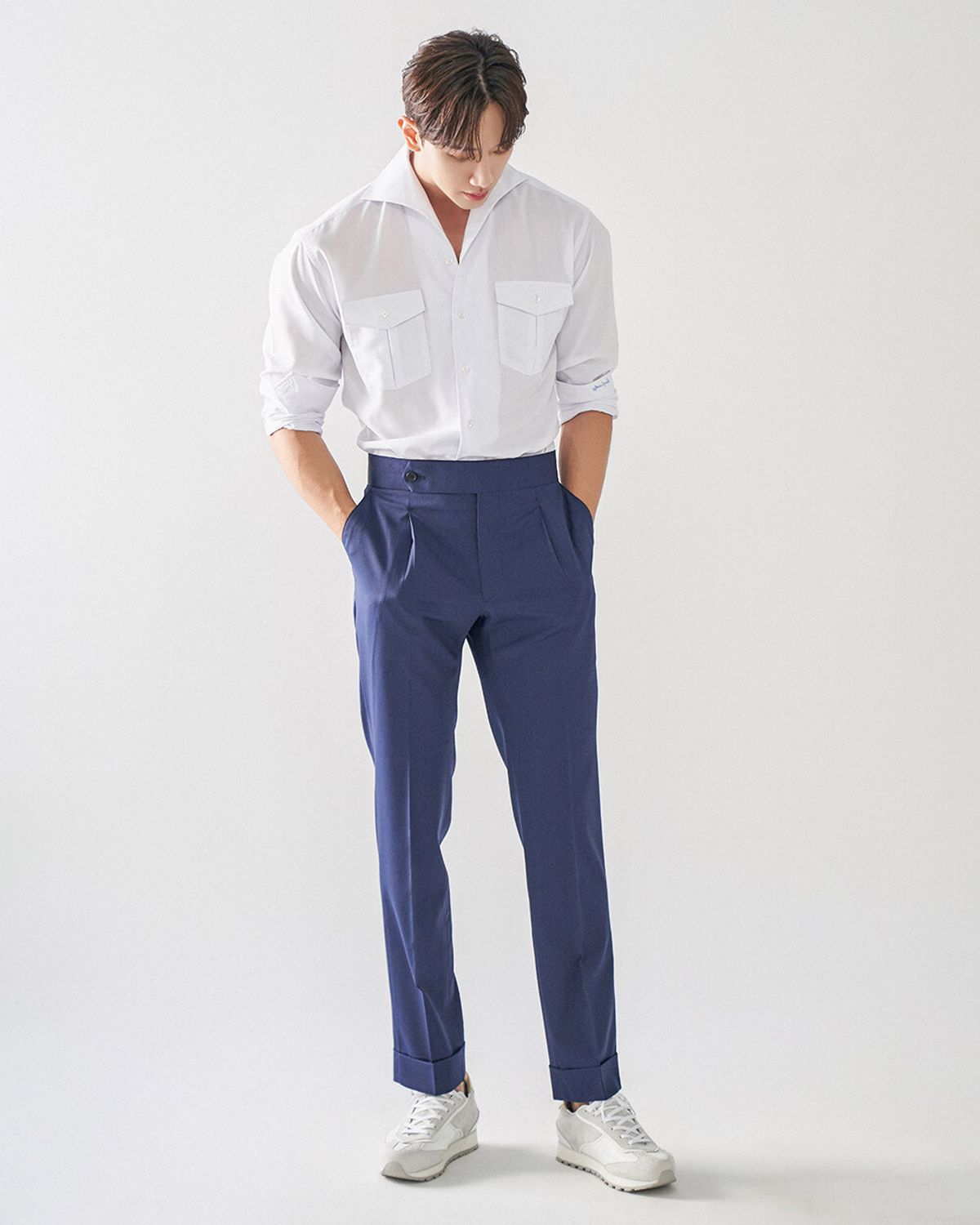 올클래식(ALLCLASSIC) Italian one-piece Shirts White / ALCSH002