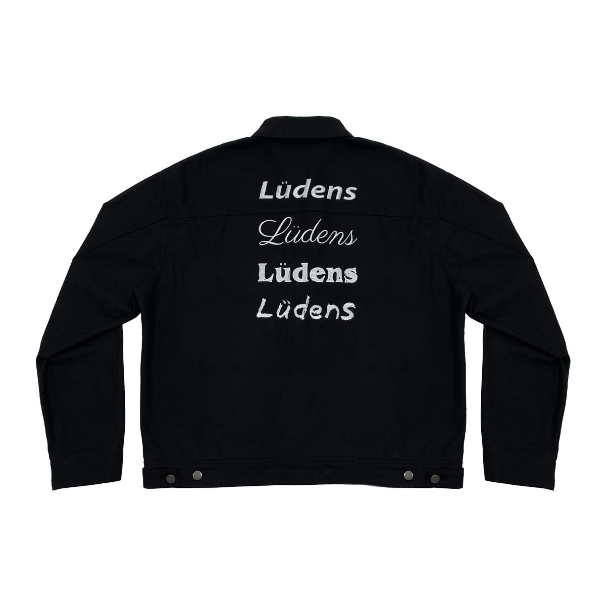 탭루덴스(TABBLUDENS) Ludens Vintage Trucker Jacket_Black