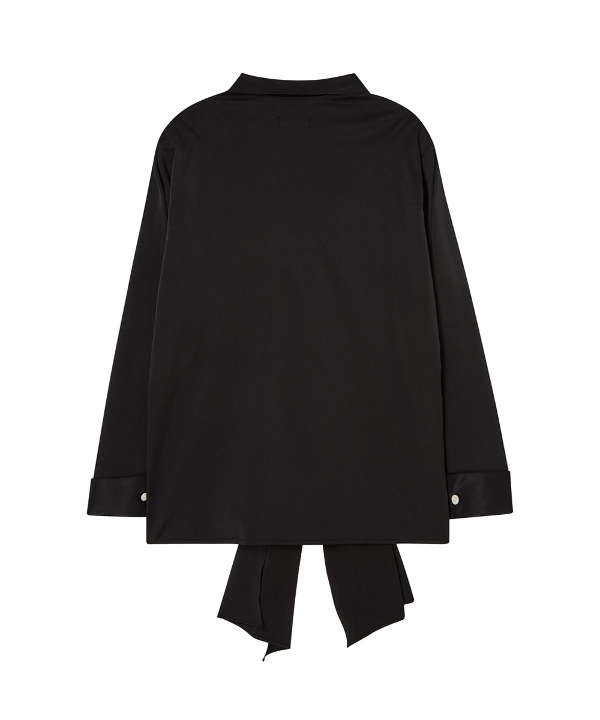 실른(SILN) Scarf blouse (BLACK)