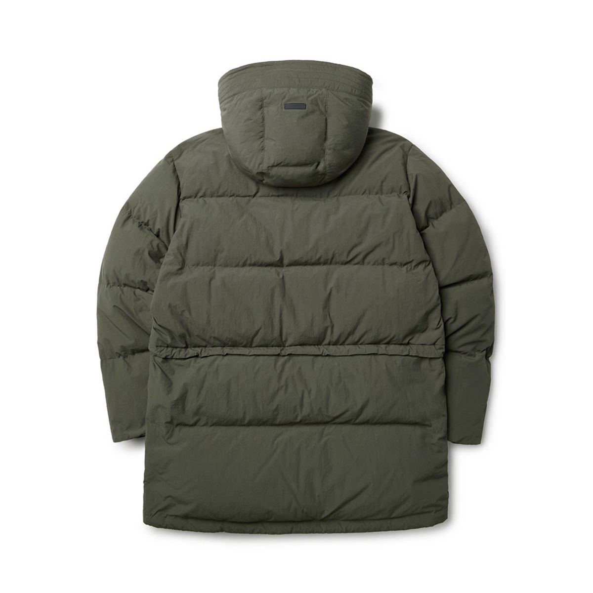 브롬톤 런던(BROMPTON LONDON) GOOSE DOWN DETACHABLE HOOD PUFFER JACKET - KHAKI (P234MDW222)