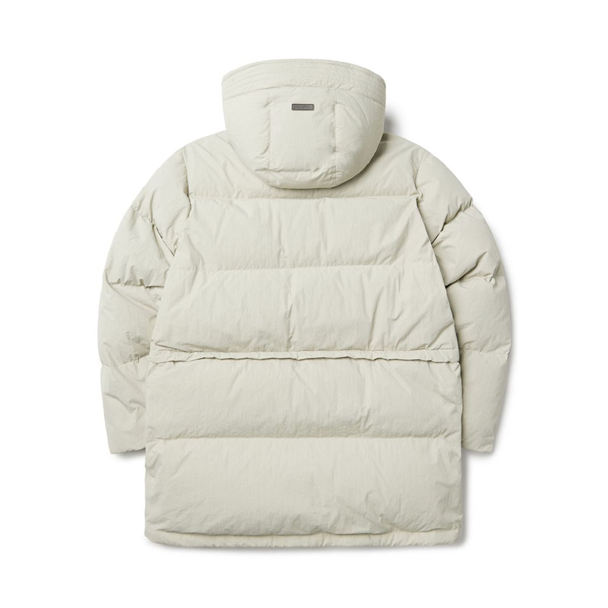 브롬톤 런던(BROMPTON LONDON) GOOSE DOWN DETACHABLE HOOD PUFFER JACKET - CREAM (P234MDW222)