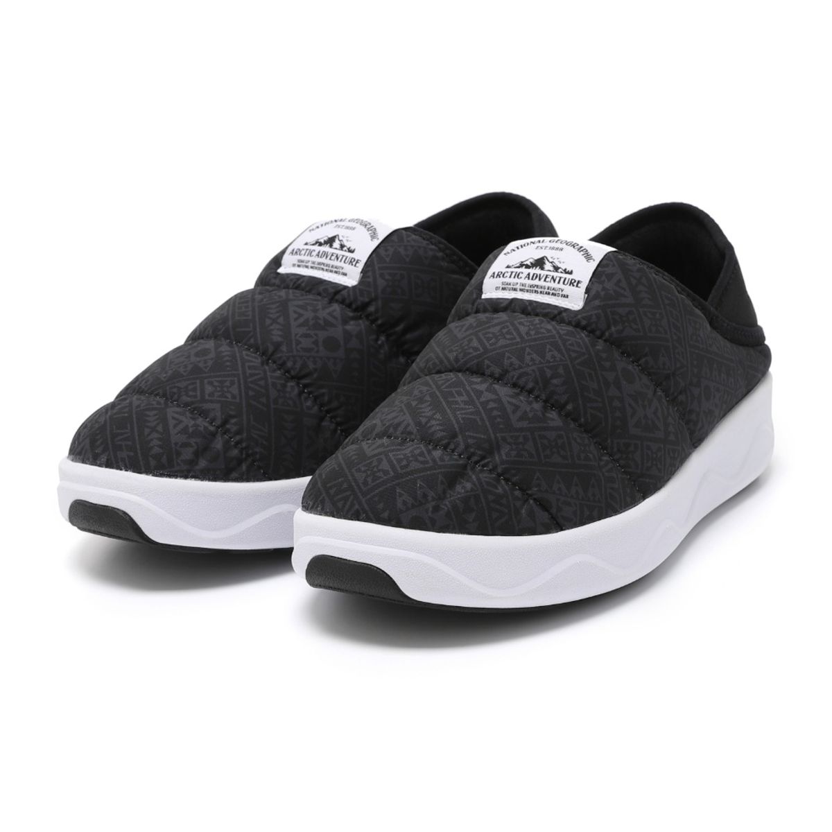내셔널지오그래픽(NATIONALGEOGRAPHIC) N234UWT358 멜로우 패턴 CARBON BLACK
