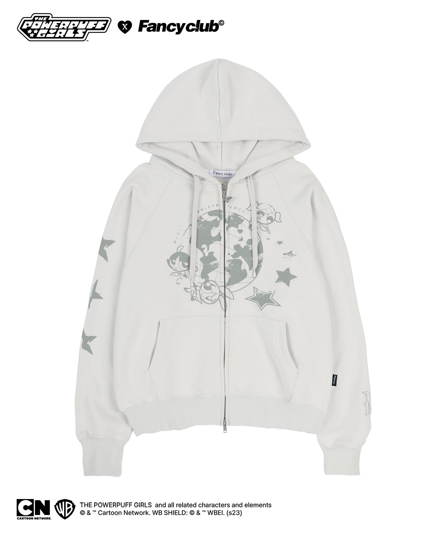MUSINSA | FANCY CLUB [PPG X FANCY] SPACE HOOD ZIP-UP (WHITE