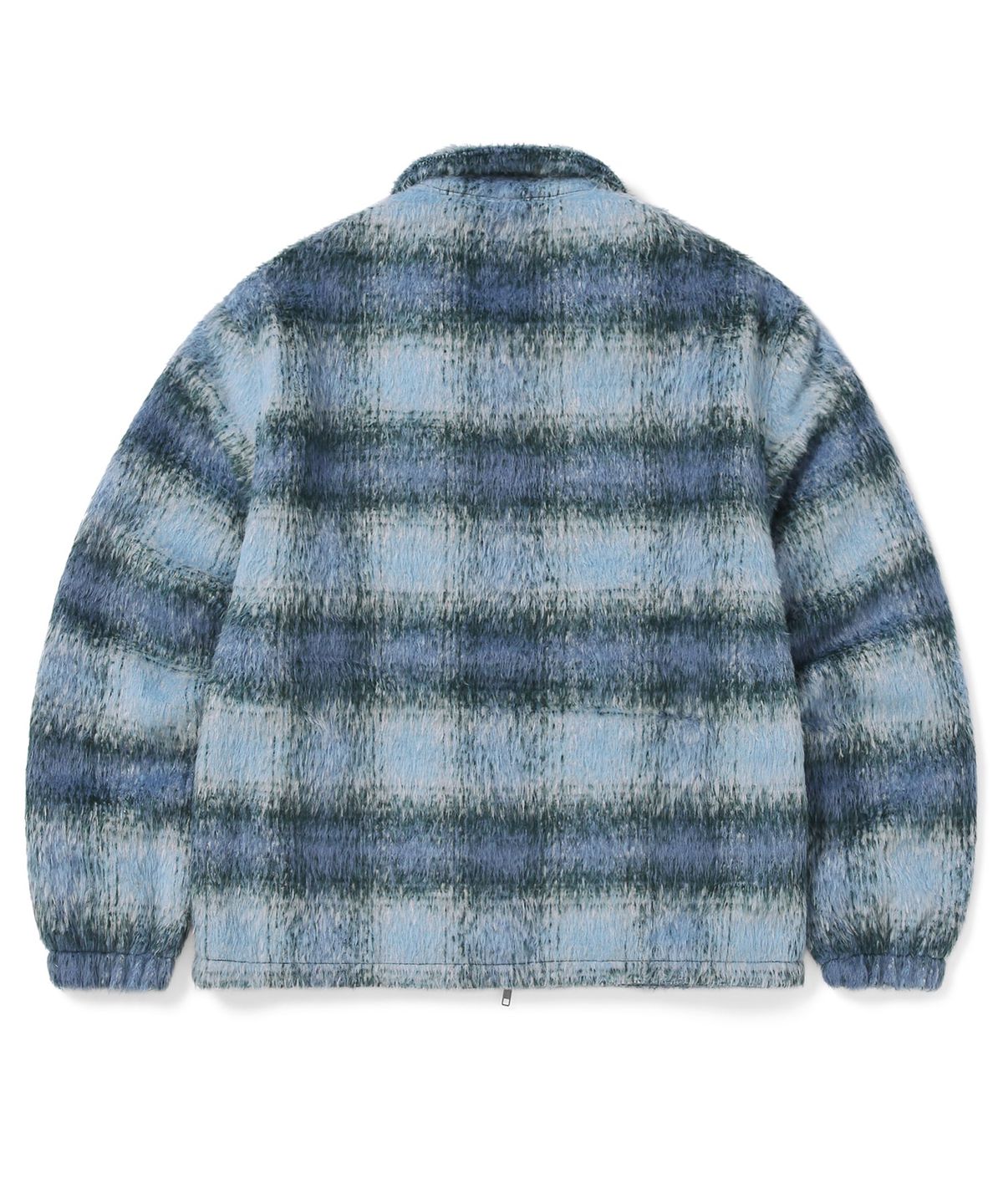 디스이즈네버댓(THISISNEVERTHAT) Brushed Check Jacket Blue