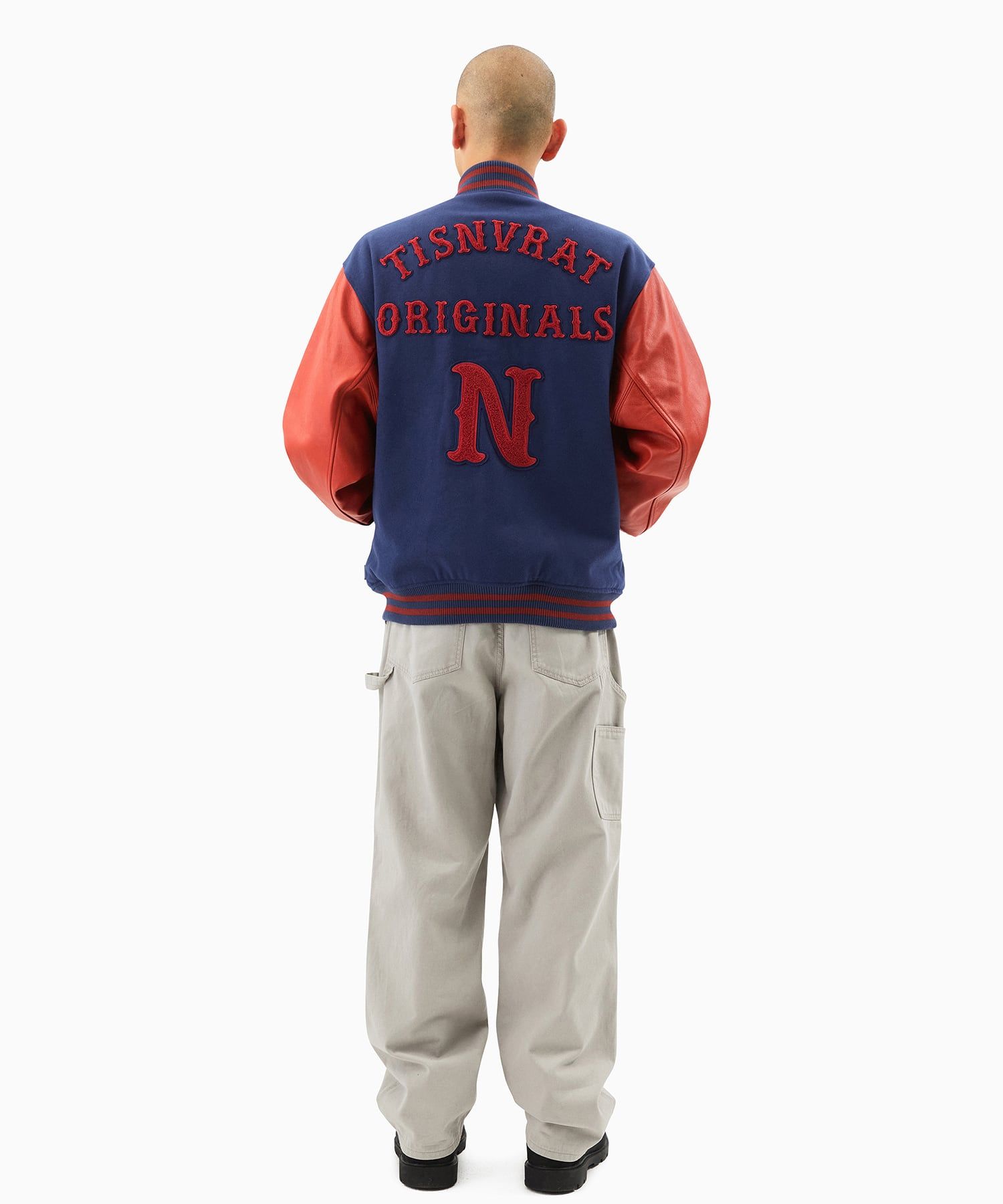 MUSINSA | thisisneverthat® Originals Varsity Jacket Blue