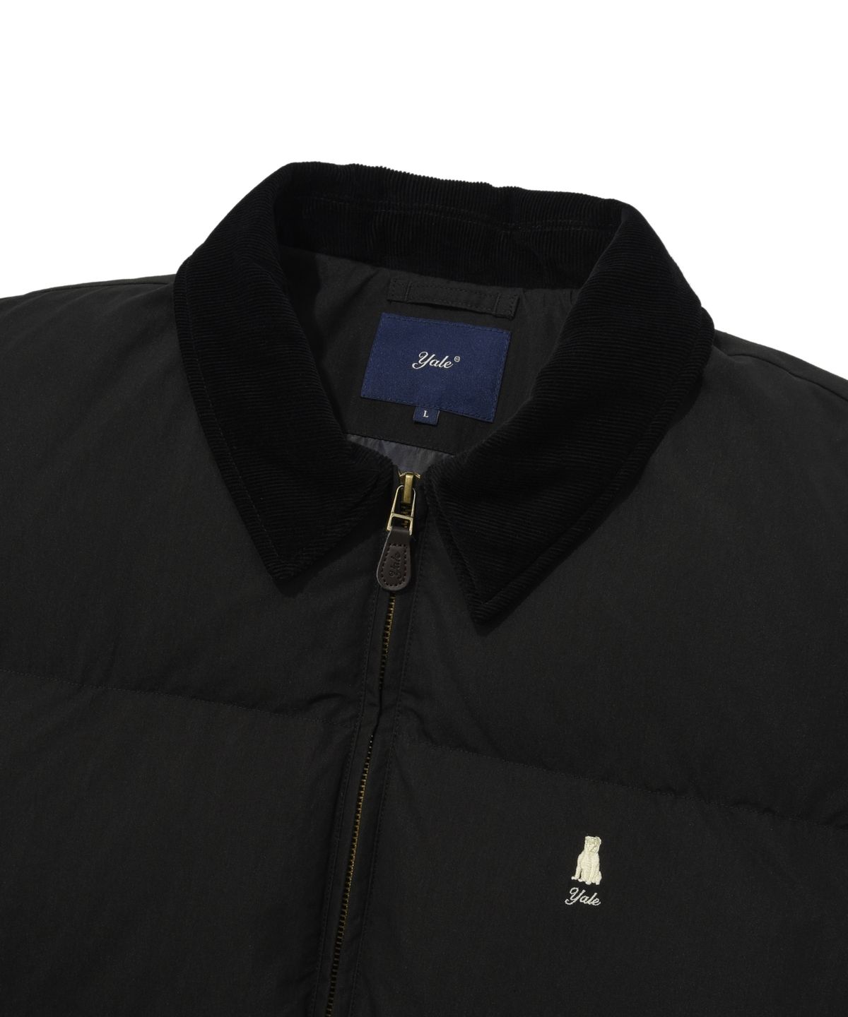 예일(YALE) PRIMALOFT WARM UP+ SHORT PUFFER PADDING BLACK