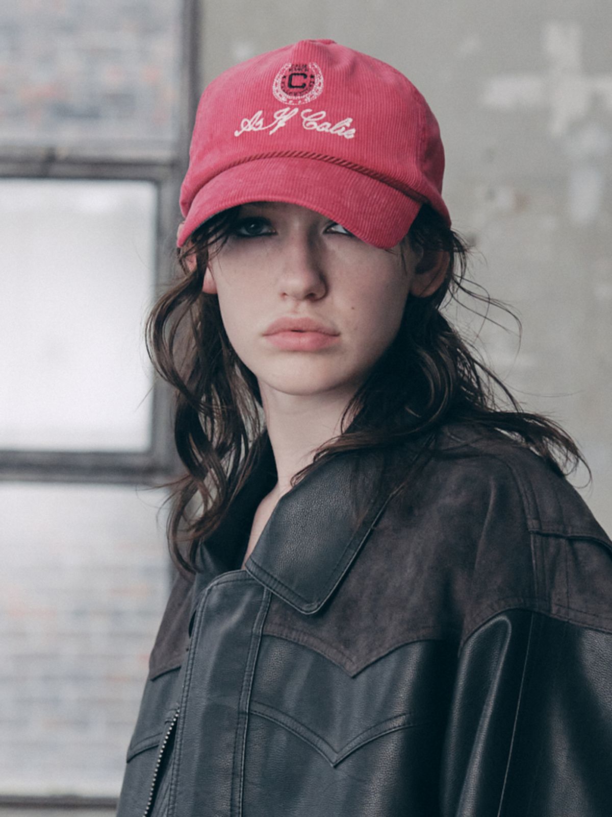에즈이프 캘리(ASIF CALIE) CALIE RANCH BALL CAP PINK