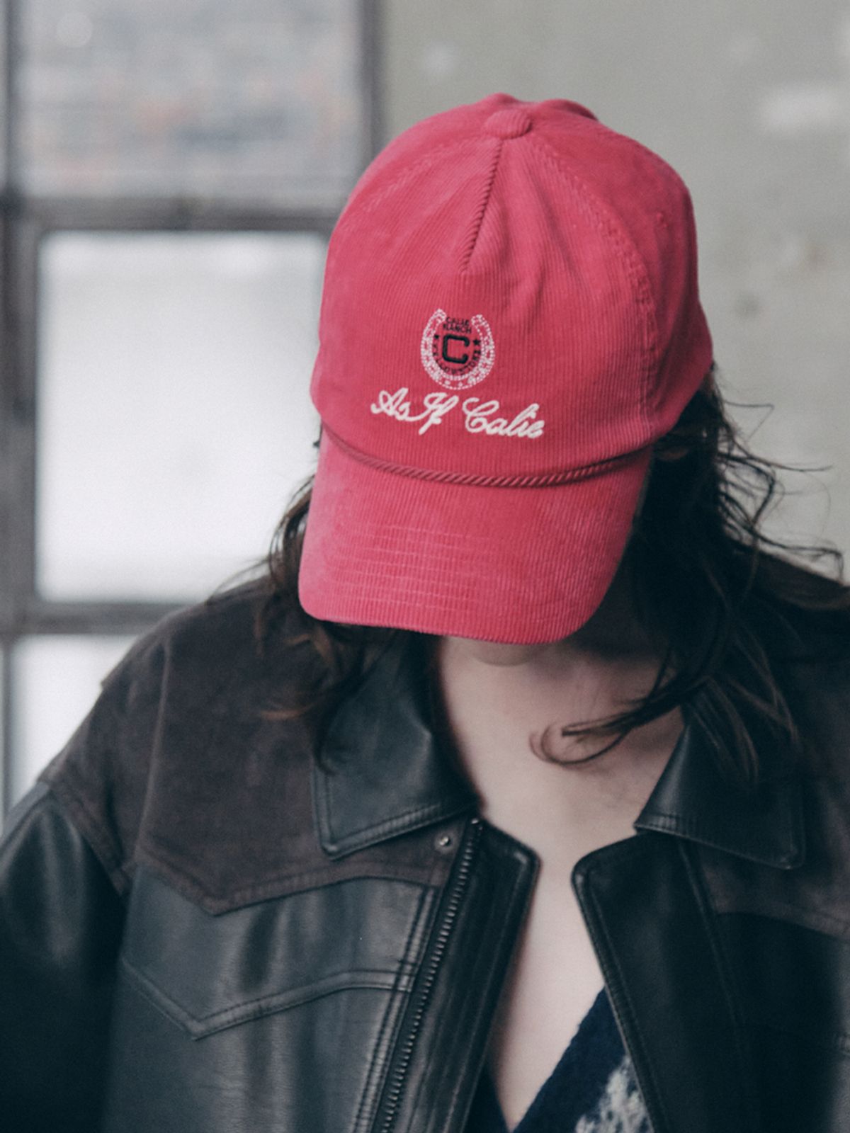 에즈이프 캘리(ASIF CALIE) CALIE RANCH BALL CAP PINK