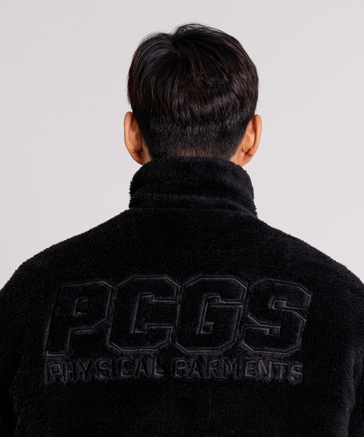 피지컬가먼츠(PHYSICAL GARMENTS) P9023 PCGS 후리스 집업 [블랙]
