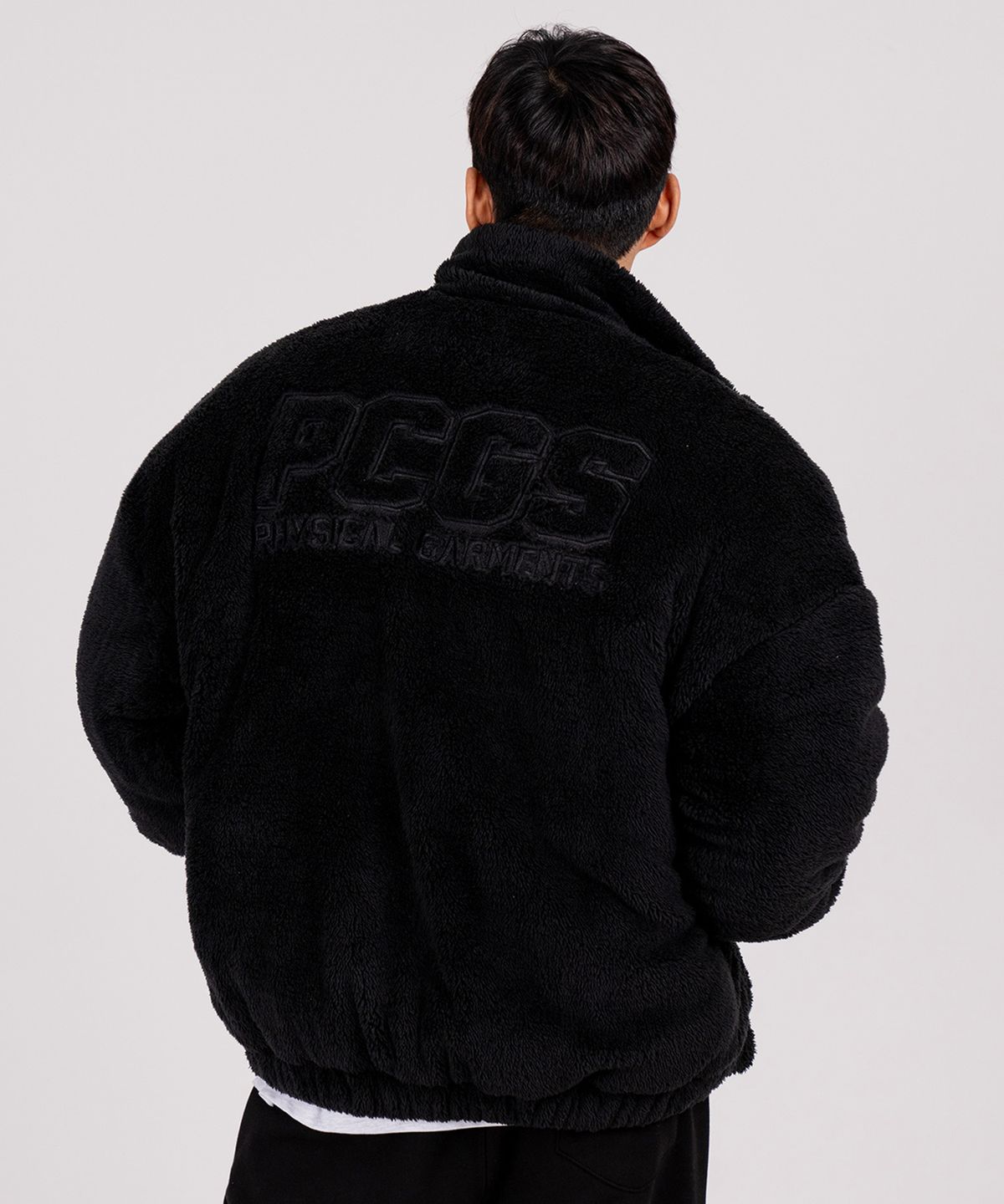 피지컬가먼츠(PHYSICAL GARMENTS) P9023 PCGS 후리스 집업 [블랙]
