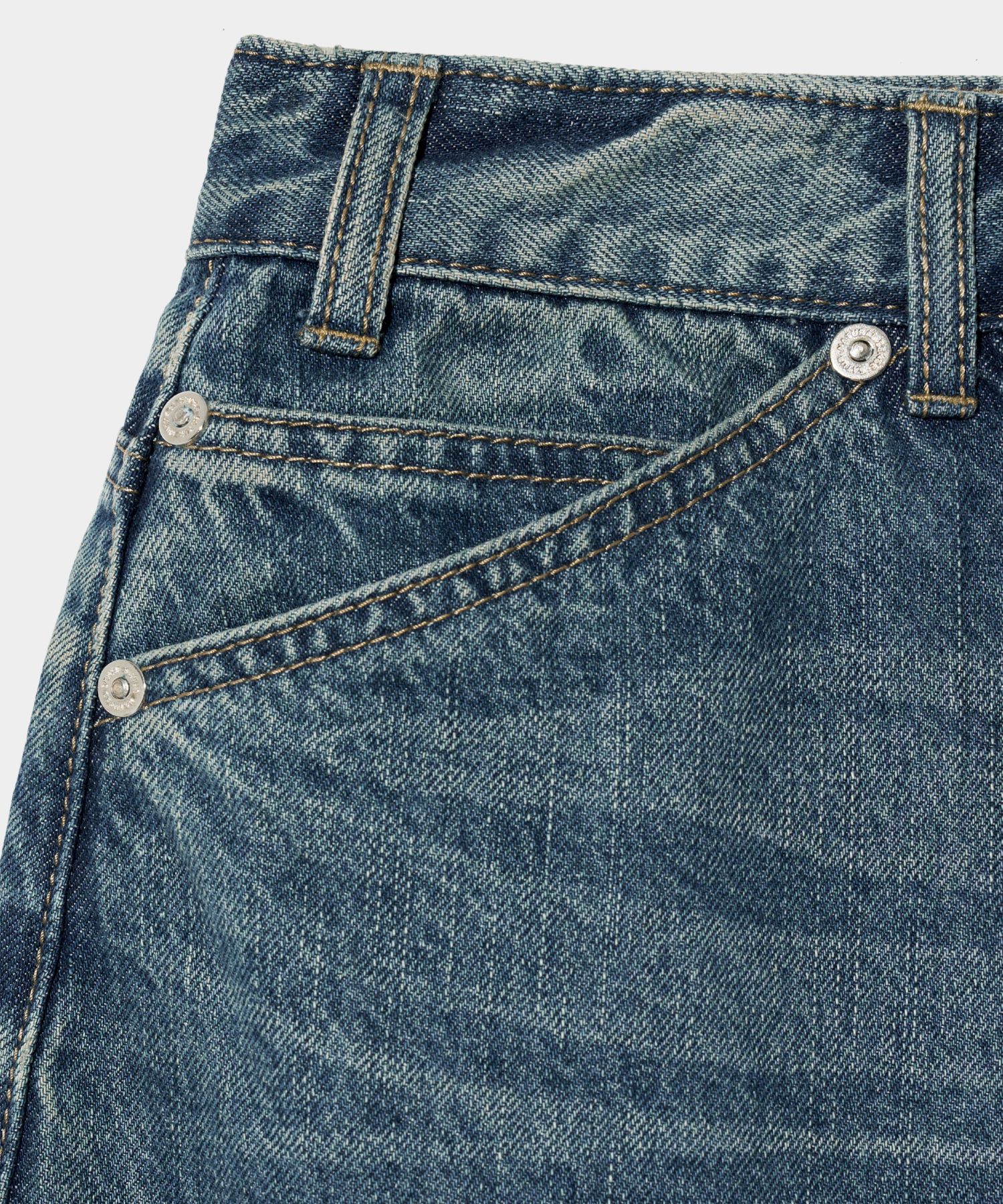 【SATUR】Layne Midrise Straight Denim - Light Washed Blue MUSINSA | SATUR (W) Lane mid-rise straight denim pants Light
