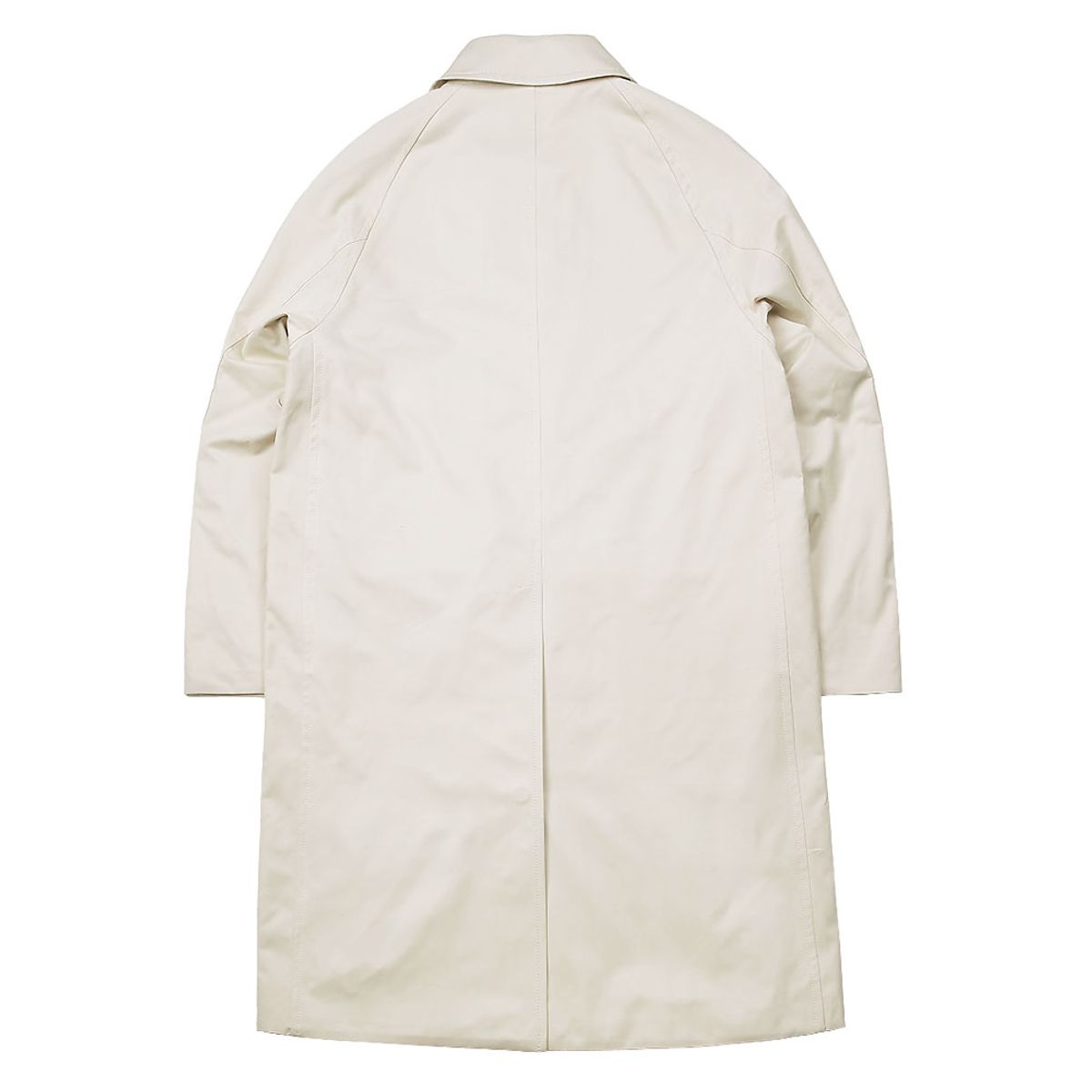 솔티(SORTIE) Bonheur Cotton Balmacaan Coat (Ivory)
