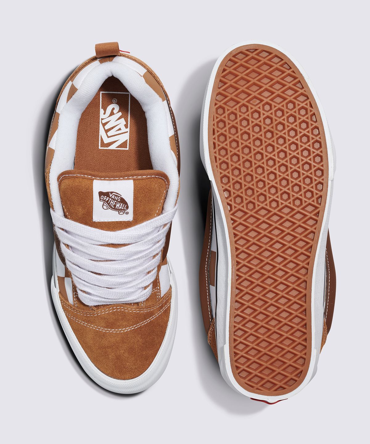 반스(VANS) 뉴스쿨 - (메가 체크) 브라운 / VN000CRPBRO1