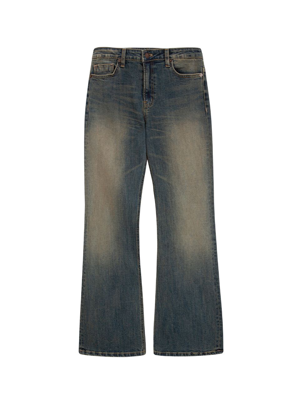 デニム・ジーパン asif CALIE DIRTYWASHING DENIM BOOTSCUT PANTS BMY843 asif CALIE DIRTYWASHING DENIM BOOTSCUT PANTS BMY843