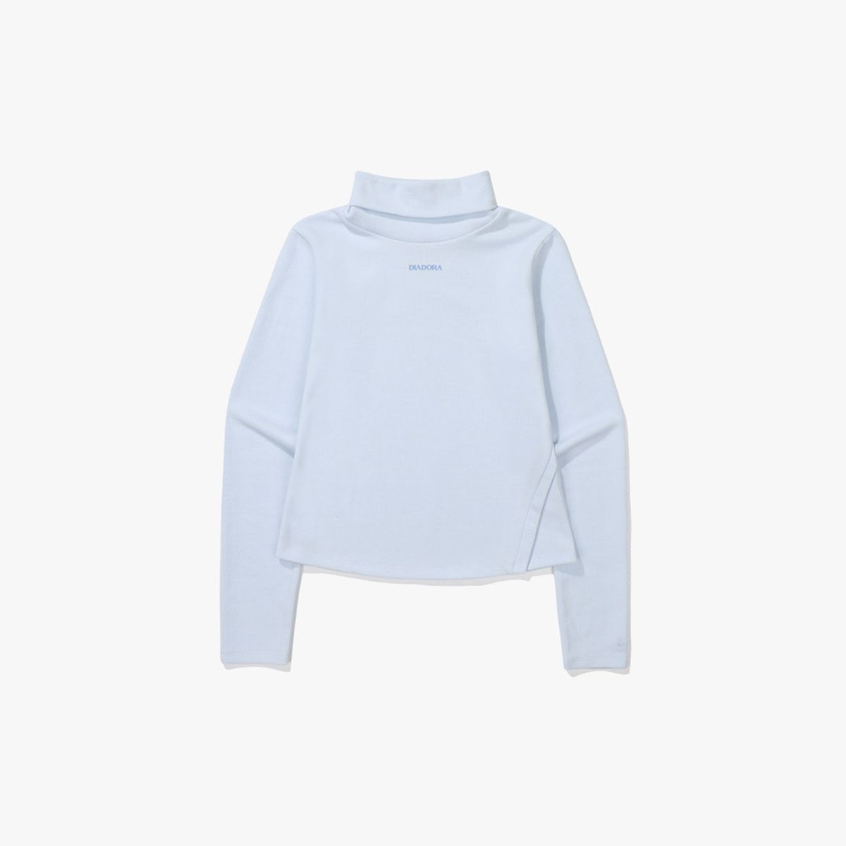 디아도라(diadora) 터틀넥 롱슬리브 우먼 SKY BLUE