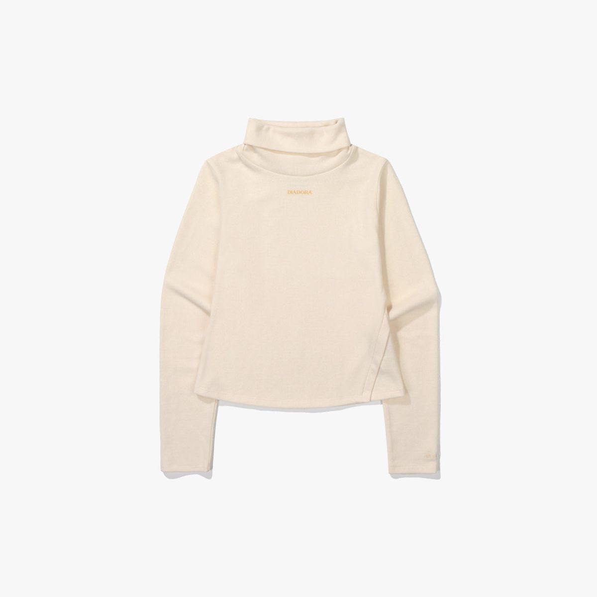 디아도라(diadora) 터틀넥 롱슬리브 우먼 OFF WHITE