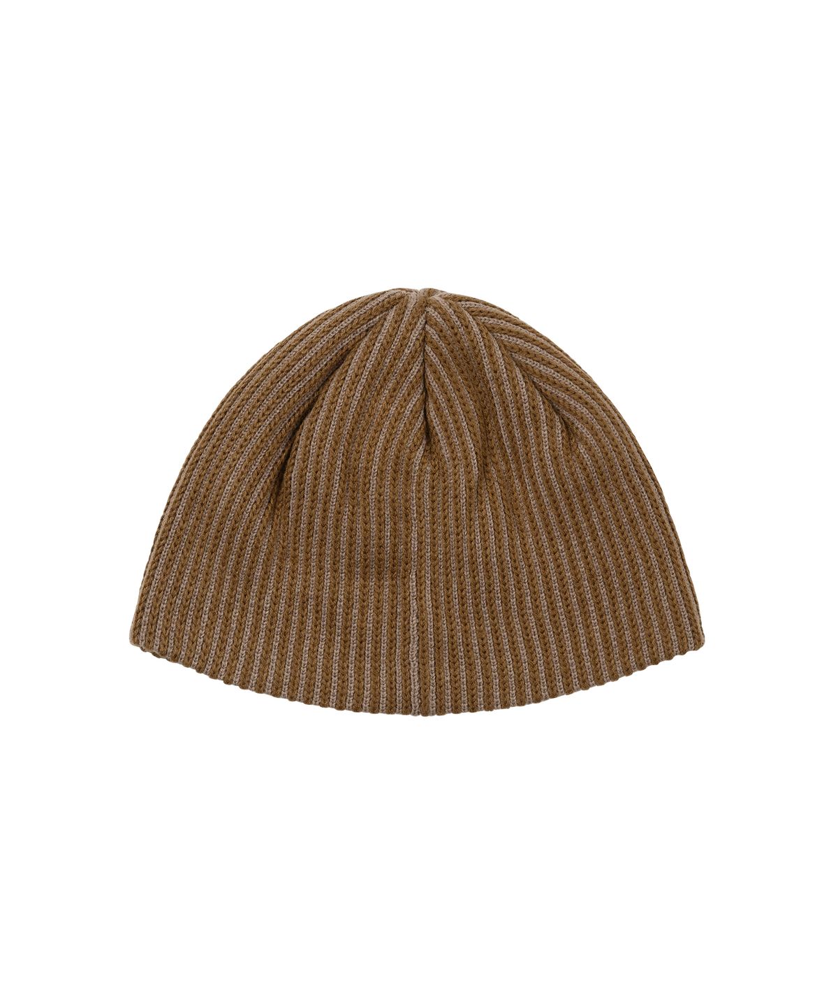 웰빙익스프레스(WELLBEING EXPRESS) Ribbed Symbol Beanie Brown